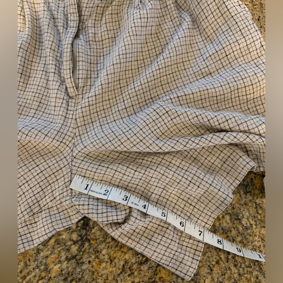 Vintage Women’s Flannel linen shorts Size 16 - Picture 8 of 10